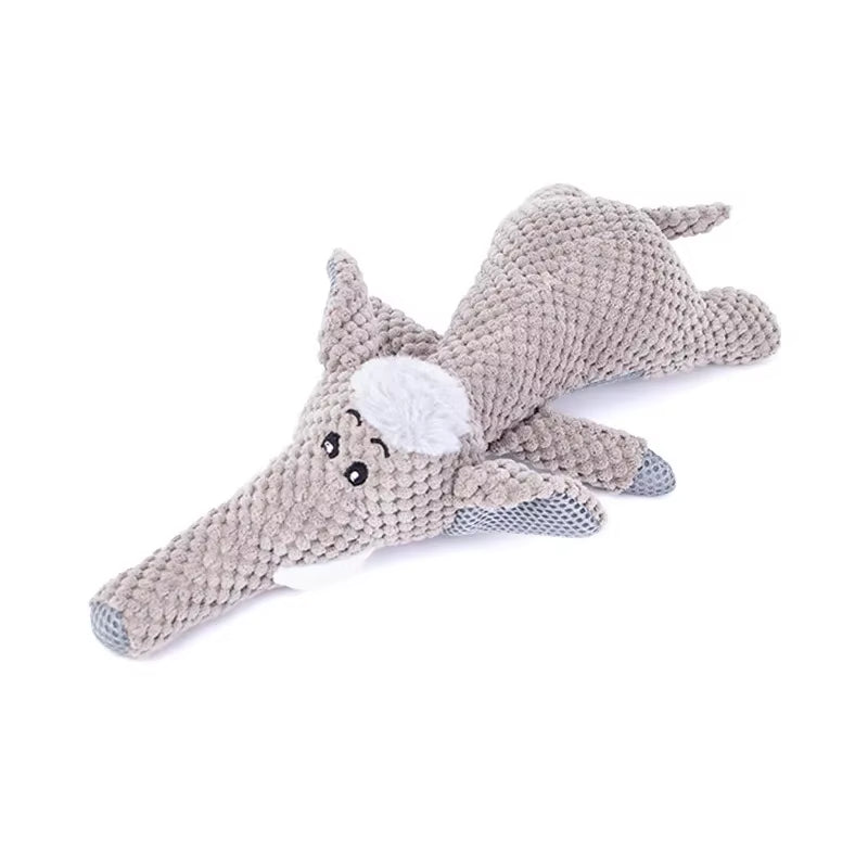 Plush Cartoon Puppy Dog Toys Pet Dog Chew Squeak Toys for Small Dogs Teeth Play with and Relieve Boredom with Fun Voice Pet Toys