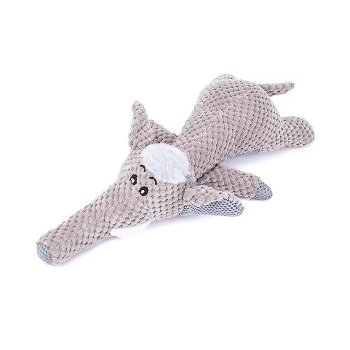Plush Cartoon Puppy Dog Toys Pet Dog Chew Squeak Toys for Small Dogs Teeth Play with and Relieve Boredom with Fun Voice Pet Toys