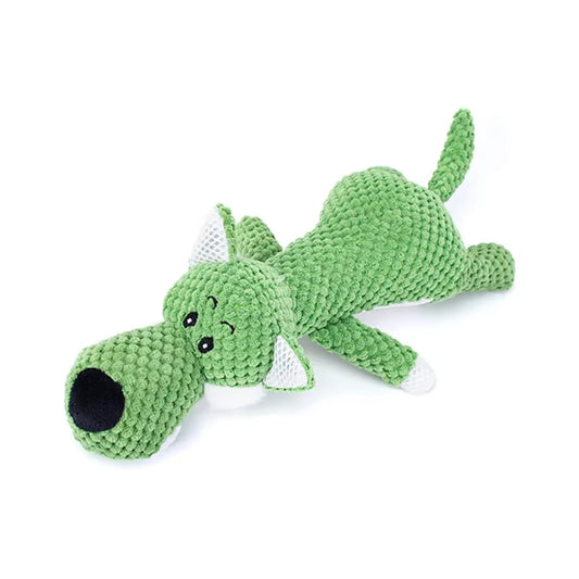 Plush Cartoon Puppy Dog Toys Pet Dog Chew Squeak Toys for Small Dogs Teeth Play with and Relieve Boredom with Fun Voice Pet Toys
