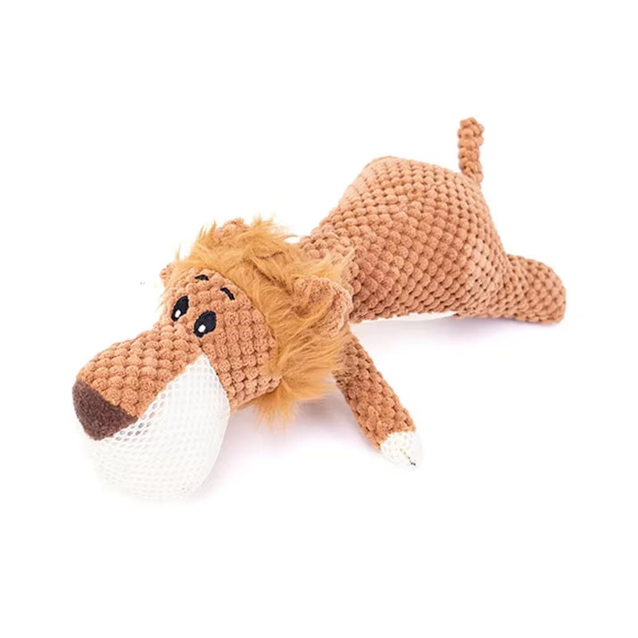 Plush Cartoon Puppy Dog Toys Pet Dog Chew Squeak Toys for Small Dogs Teeth Play with and Relieve Boredom with Fun Voice Pet Toys
